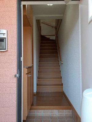 【玄関】 | スウィートガーデンＡ | きれいな玄関です