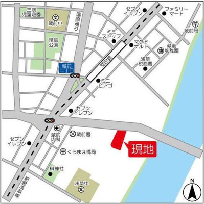 【地図】 | BLESS蔵前（ブレス蔵前）