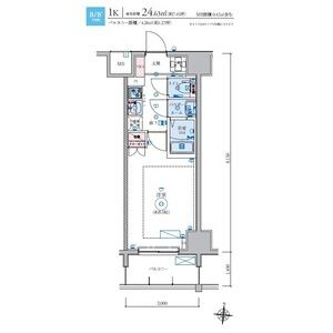リヴシティ栄弐番館の間取り