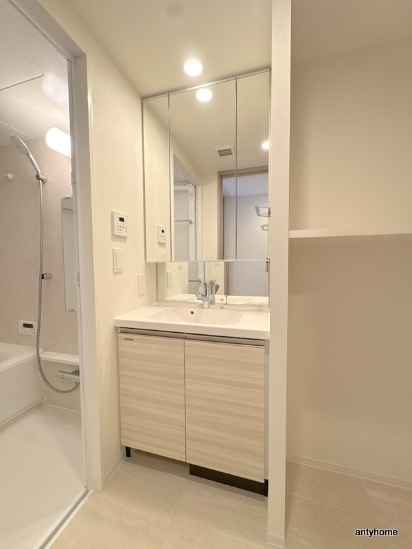 コンフォリア・リヴ博労町一丁目Q　仲介手数料無料の洗面所