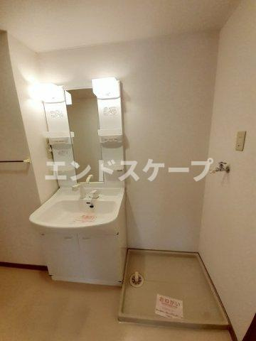 メゾン・エスポールの洗面所|高崎、前橋のお部屋探しはエンドスケープまで！お客様の理想お聞かせ下さい♪