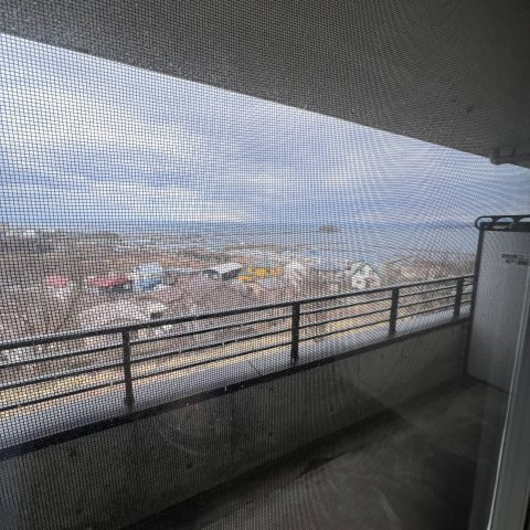 ハイツグリーンサイド絵鞆のバルコニー