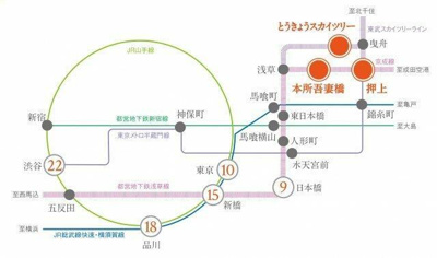 【地図】 | プラウドフラット本所吾妻橋 |  