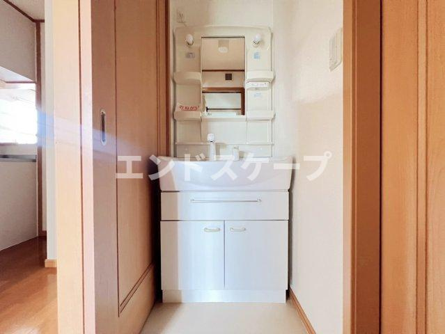 メリディオⅡの独立洗面台|高崎、前橋のお部屋探しはエンドスケープまで！お客様の理想お聞かせ下さい♪