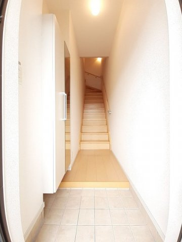 シャン　ド　ランジュの玄関