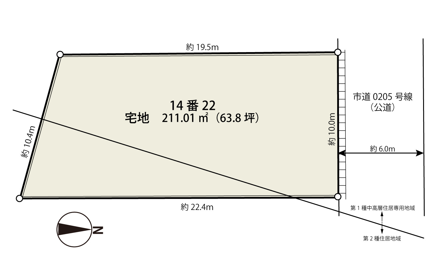 【区画図】の画像