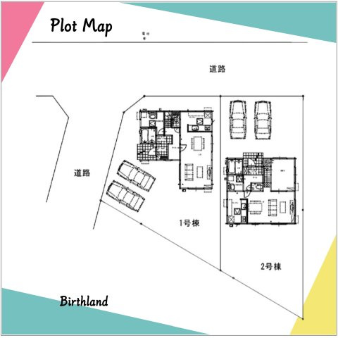 新築戸建・新築建売　KIP伊勢崎市今泉町1期の区画図