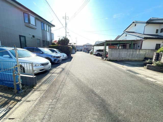 新築戸建・新築建売　KIP伊勢崎市今泉町1期の前面道路含む現地写真