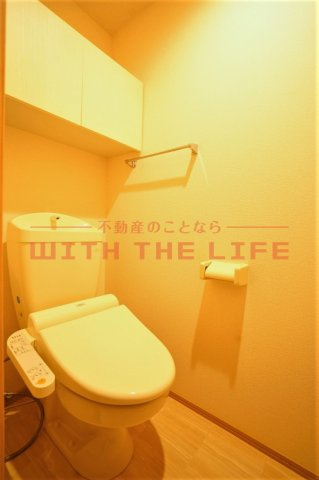 サンライズ御井Ⅱ【キャッシュバック対象物件】のトイレ|ゆったりとした空間のトイレです