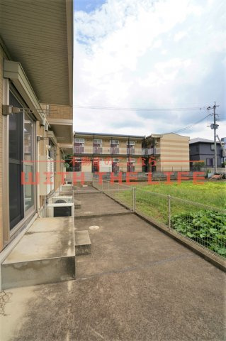 サンライズ御井Ⅱ【キャッシュバック対象物件】のバルコニー|陽当たり良好なバルコニーです