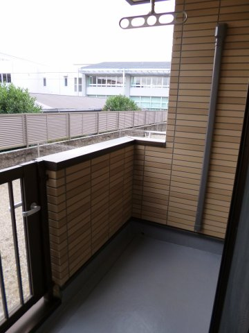 セゾン　五条Ⅱのバルコニー