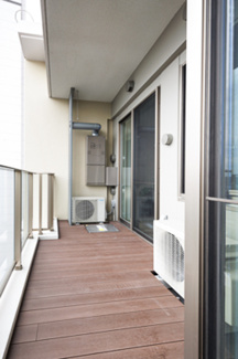 【バルコニー】 | レガシス中目黒 | ※写真は同タイプ住戸です。