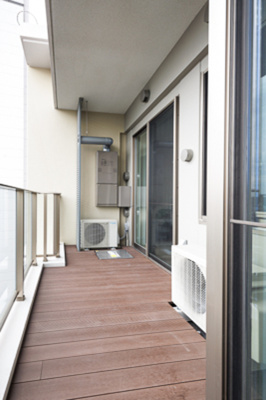 【バルコニー】 | レガシス中目黒 | ※写真は同タイプ住戸です。