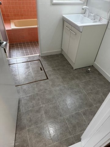 大網白里市北今泉の独立洗面台