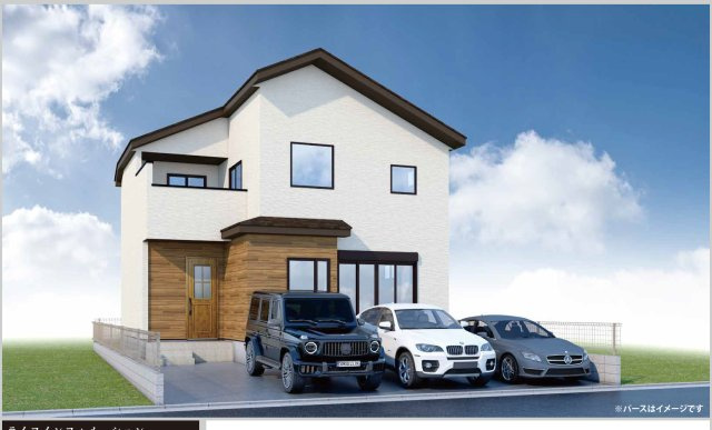 【外観パース】 | 上尾市中分３期