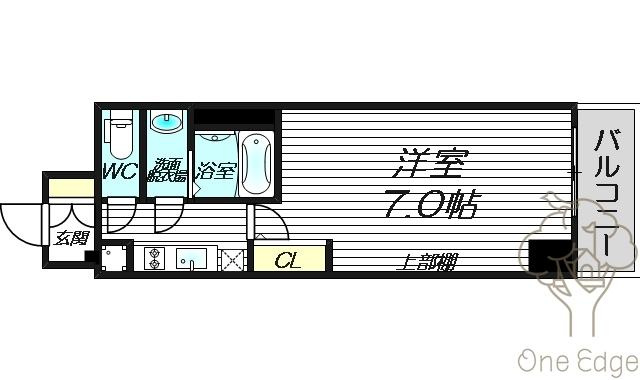 W-STYLE大阪駅前の間取り