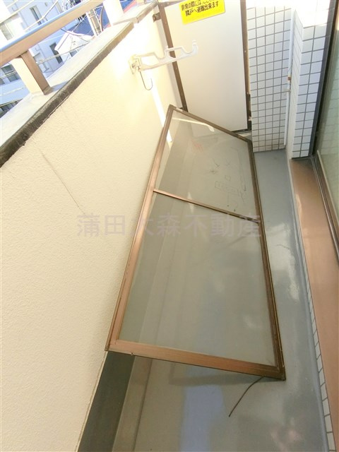 グレイス多摩川のバルコニー