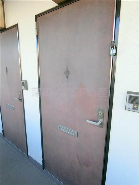 グレイス多摩川の玄関