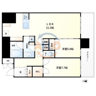 【間取り】 | エルザグレース堀江タワー　日吉小学校 | エルザグレース堀江タワー　間取り