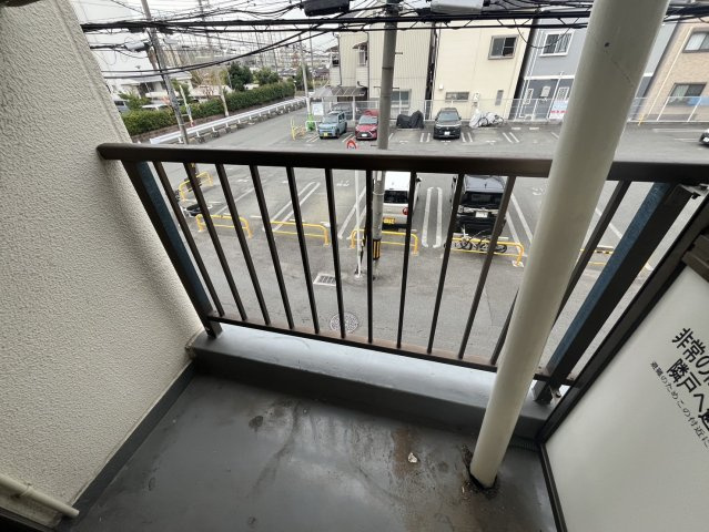サンライズ長瀬(近畿大学一人暮らし)のバルコニー