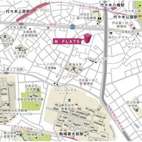 【地図】 | Ｍ　ＦＬＡＴＳ