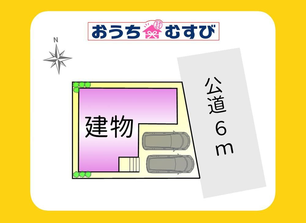 守山区森宮町1期(全1棟)の区画図