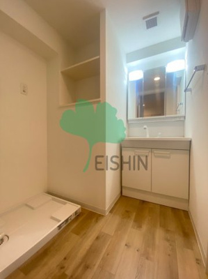 【洗面所】 | メゾンドボヌール | シンプルで使いやすい洗面台です！