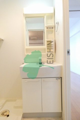 【洗面所】 | エンクレスト博多駅南3 | シンプルで使いやすい洗面台です！