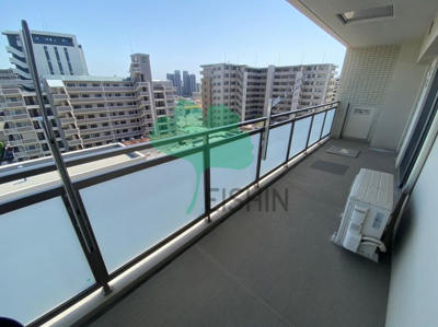 【バルコニー】 | ネストピア博多グランドステージ | 日当たりの良いバルコニーです！