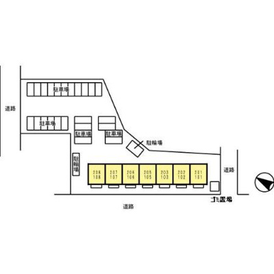【区画図】 | ロワ・ドミールⅡ