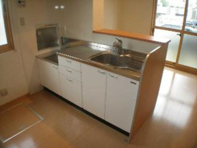 【キッチン】 | セジュール・未来 B棟 | B101 キッチン