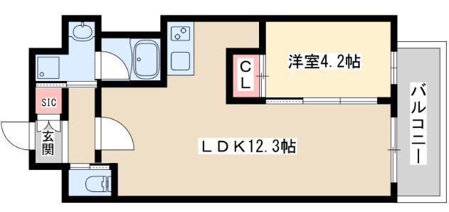 【間取り】 | プレジオ西中島ASIAN