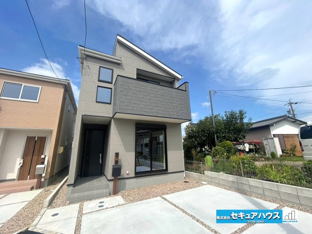 【本日ご案内可能】豊明市阿野町　全6棟の外観|【3号棟外観】
■株式会社　セキュアハウス　豊明支店■
住宅ローンに強く、知識、経験豊富なスタッフ在籍
お客様に寄り添い、ご成約後もサポート致します。　　　　　　　　　　　　　　　　　　　　　　　　　