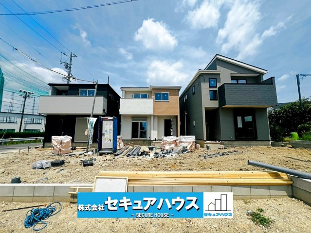 【同施工物件ご案内可能】豊明市阿野町　全6棟