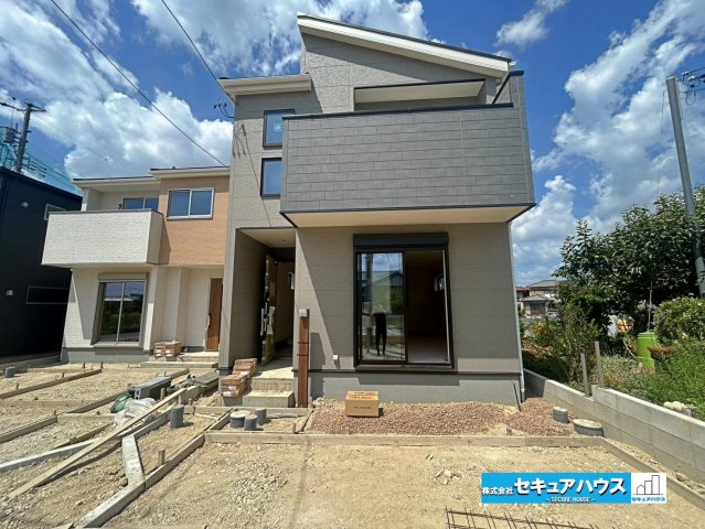 【同施工物件ご案内可能】豊明市阿野町　全6棟の外観|【3号棟外観】
■株式会社　セキュアハウス　豊明支店■
住宅ローンに強く、知識、経験豊富なスタッフ在籍
お客様に寄り添い、ご成約後もサポート致します