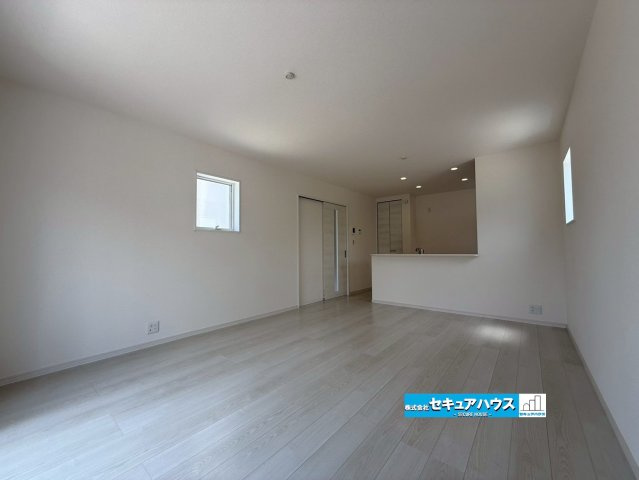 【同施工物件ご案内可能】豊明市阿野町　全6棟の内観：施工例|【LDKイメージ】
◆日当たりが良く温かい広々リビングは家族の団らんスペースになります。