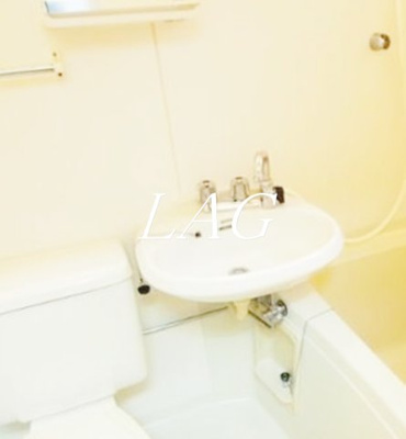 【洗面所】 | コーポさくら | 洗面台です。