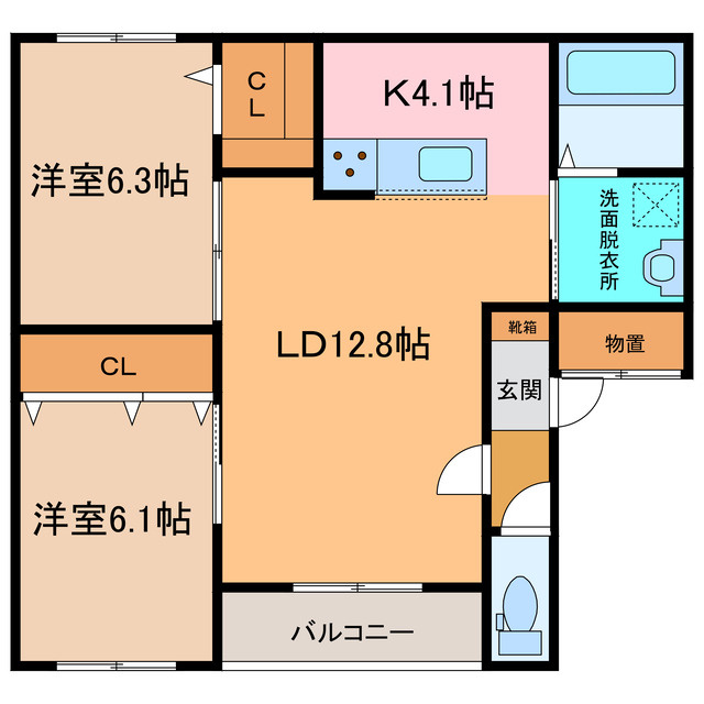 Fikaの間取り