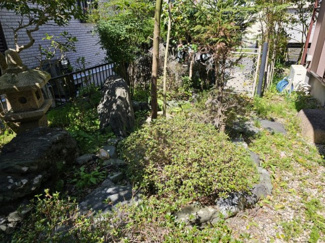 【庭】 | 落ち着いた雰囲気の住宅街にあるお家 | お庭を駐車場にすることも可能です