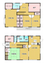 【間取り】 | 延べ49坪！のゆったりとしたお家です！
