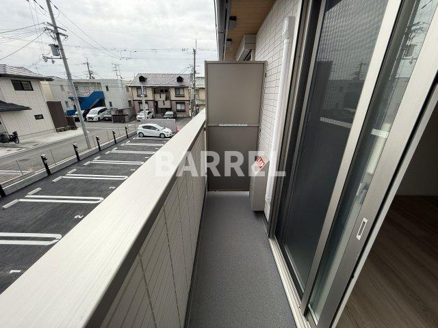 アドゥシール荘園のバルコニー