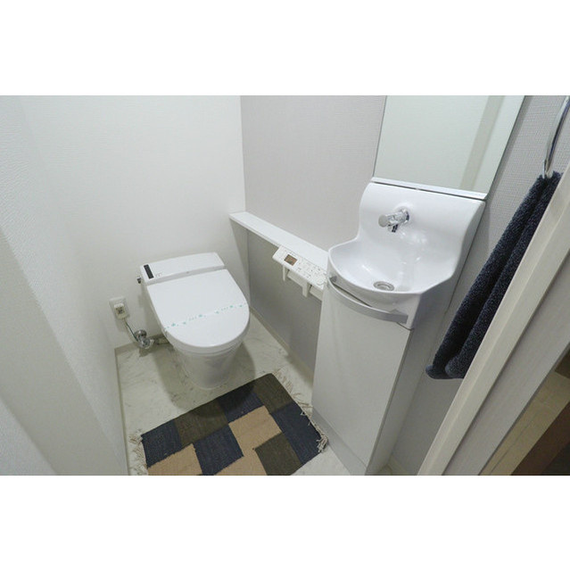 BRAVI南堀江のトイレ|トイレもきれいです