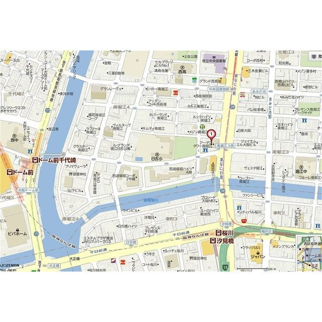 アーデンタワー南堀江のその他|マップ