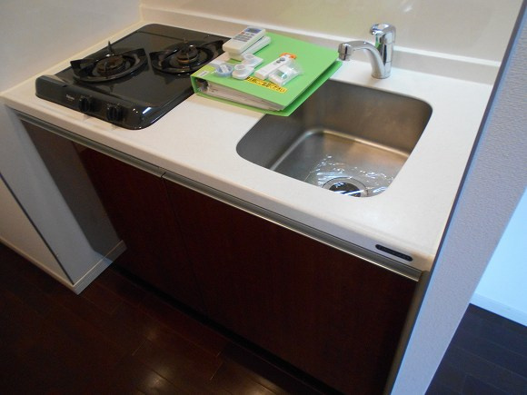 大阪市西区南堀江４丁目の賃貸マンションのキッチン|キッチンでお料理をお楽しみください