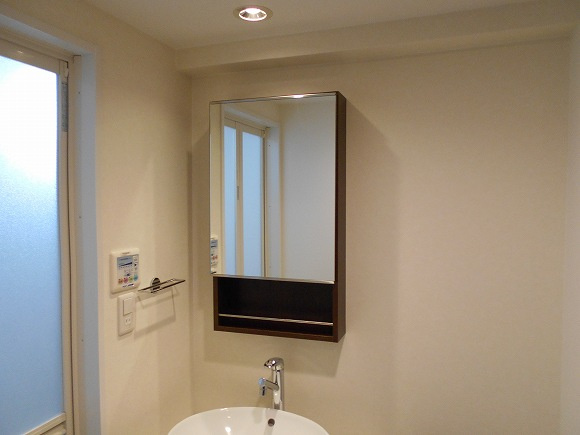 大阪市西区南堀江４丁目の賃貸マンションの洗面所|コンパクトで使いやすい洗面所