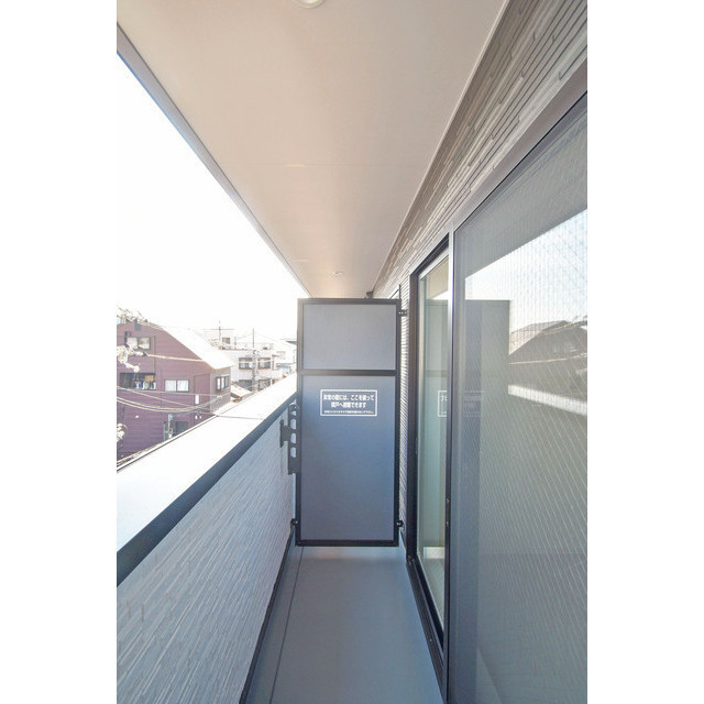 S-MOVE緑橋Ⅱのバルコニー|陽当たり良好なバルコニーです