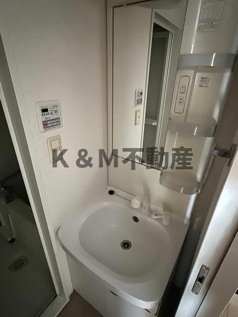 （ＰＥＴ可）Ｋａｓｈｉｗａ　８０８　Ｔｏｗｅｒの洗面所|コンパクトで使いやすい洗面所