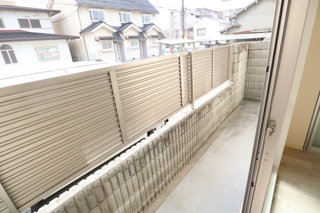 シャーメゾン　ベルデのバルコニー