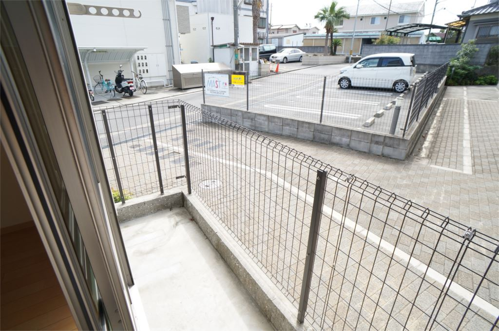 アルティＢのバルコニー