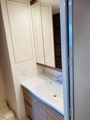 【洗面所】 | プラウドタワー小岩ファースト | 洗面台